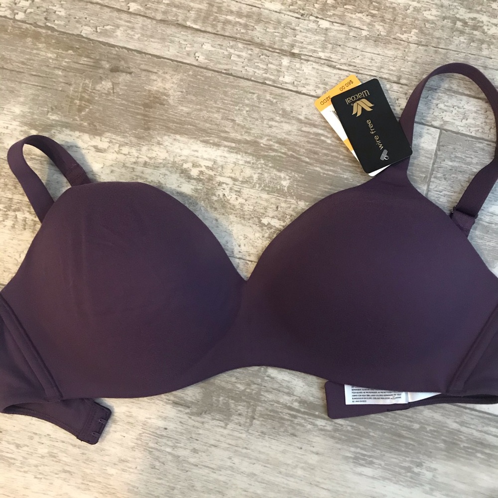 Wacoal Wire free Purple Bra